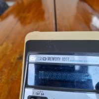 Стар калкулатор Casio Memory 10GT, снимка 3 - Антикварни и старинни предмети - 37675507