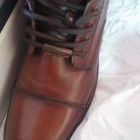Мъжки маркови обувки, естествена кожа , снимка 5 - Спортно елегантни обувки - 38519670