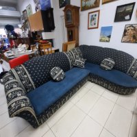 Просторен поръчков диван с функция спане и ракла, снимка 2 - Дивани и мека мебел - 43584533