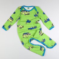 бебешка пижама / гащеризон Smafolk различни цветове 74 9-12 80 12-18 86 18-24 92 2-3, снимка 7 - Бебешки гащеризони - 28412413