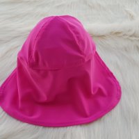 Плажна шапка със защита на вратлето 1-2 години, снимка 7 - Бебешки шапки - 40373735