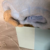 Маркови бебешки пантофи Зайче, Trousselier, 0-2 г., био памук, френски, унисекс, престижен подарък, снимка 13 - Бебешки обувки - 43058673