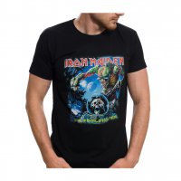 Нова мъжка тениска с дигитален печат на музикалната група IRON MAIDEN - The Final Frontier, снимка 3 - Тениски - 27870800