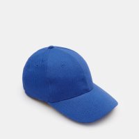 Нова шапка с козирка в син цвят, снимка 1 - Шапки - 43775872
