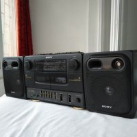Двукасетъчен стерео радио касетофон Sony CFS-W430S, снимка 7 - Радиокасетофони, транзистори - 43439656