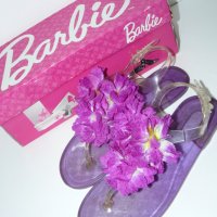 Barbie сандали 3Dцветя – 36 номер, 23.9см, снимка 9 - Детски сандали и чехли - 28722431