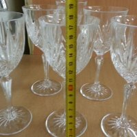 кристални чаши, снимка 8 - Антикварни и старинни предмети - 26224825