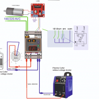Плазма  ЦПУ CNC  THC Регулатор на височината на плазмена горелка, снимка 7 - Други машини и части - 35467364