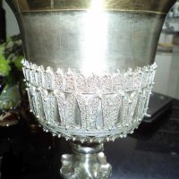 сребърна чаша потир, снимка 4 - Антикварни и старинни предмети - 26384618