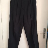 Черен панталон, размер L, снимка 1 - Панталони - 38352760