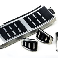 капачета за педали метални за Audi A4 B8 A5 S5 Q3 Q5 A6 C7 A8 S8 A7, снимка 2 - Аксесоари и консумативи - 43231706
