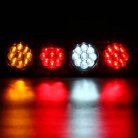 3000053974 Комплект LED стопове мигач задна светлина 12V за камион, бус, ТИР, ремарке ST0151, снимка 4 - Аксесоари и консумативи - 37799356