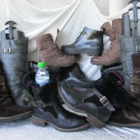 топли кафяви дамски боти, кубинки, ботуши,N- 38, Weather Rated Winter Snow Boots, естествена кожа +, снимка 8 - Дамски боти - 33415755