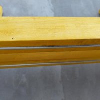 Дървена стълба двойна, подсилена с метални шпилки на всяко стъпало, снимка 9 - Градински инструменти - 28299182
