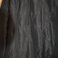 Зимно черно шушляково яке с яка от изкуствен косъм, снимка 4 - Якета - 43805849
