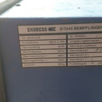 Генератор за ток Endress 4.1kw, снимка 2 - Други машини и части - 38558398