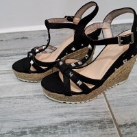 Дамски сандали с платформа , снимка 4 - Дамски обувки на ток - 39980276