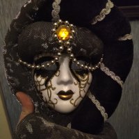 Венецианска маска оригинална ръчна изработка , снимка 3 - Други - 43217792
