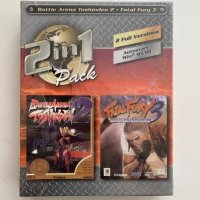 2 in 1 pack BATTLE ARENA TOSHINDEN/FATAL FURY 3 за PC, снимка 1 - Игри за PC - 37625320