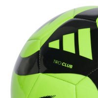 Футболна топка ADIDAS tiro club, Зелен-черен, Размер 5, снимка 3 - Футбол - 43883471