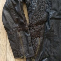 Дамско кожено яко Next Leather , снимка 4 - Якета - 37416973