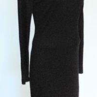 "Малка Черна Рокля" / парти рокля / рокля за офис или повод с дълъг ръкав / голям размер , снимка 1 - Рокли - 26774584