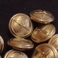 Лот стари военни копчета 15 броя от соца за КОЛЕКЦИЯ ДЕКОРАЦИЯ 40898, снимка 4 - Антикварни и старинни предмети - 43264272