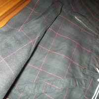 Спортно-елегантен стил с панталон каре в черно и кафяво,внос от Итали, снимка 6 - Панталони - 26581193
