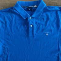 gant polo shirt - страхотна мъжка тениска Л размер , снимка 3 - Тениски - 40486507