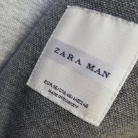 Мъжко сако Zara, М/L, Отлично! , снимка 3 - Сака - 40587209