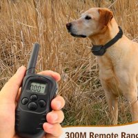 Електронен нашийник за куче, ВОДОУСТОЙЧИВ, ПОТОПЯЕМ, до 300 метра обхват, снимка 16 - За кучета - 37001318