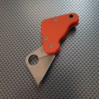 Мини нож с клипс за колан в стил Spyderco , снимка 1 - Ножове - 39324129