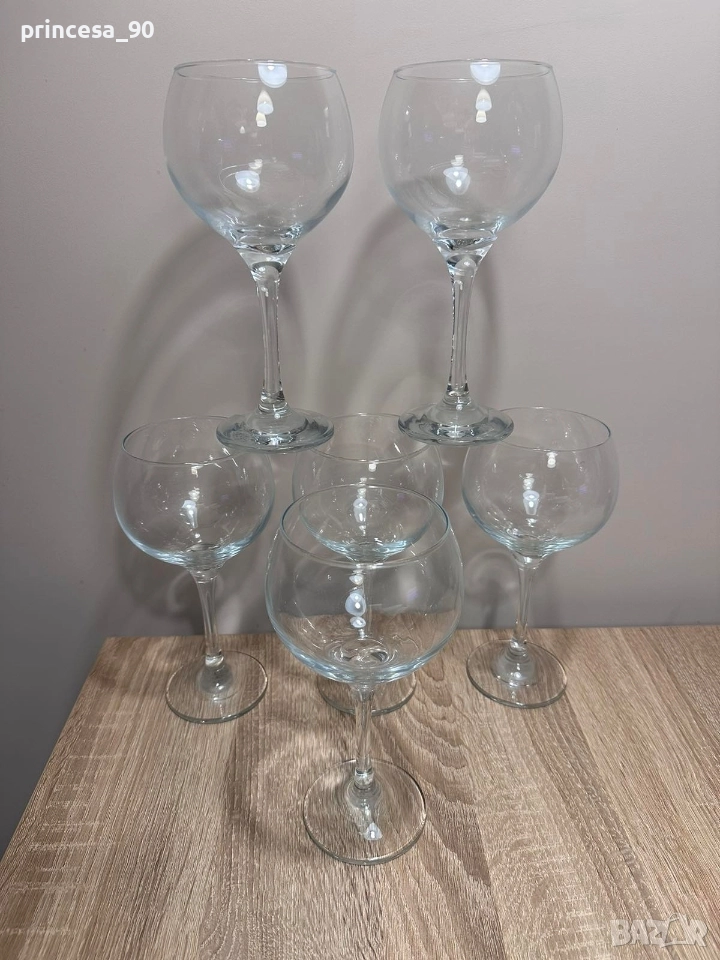 Нови чаши за вино , снимка 1