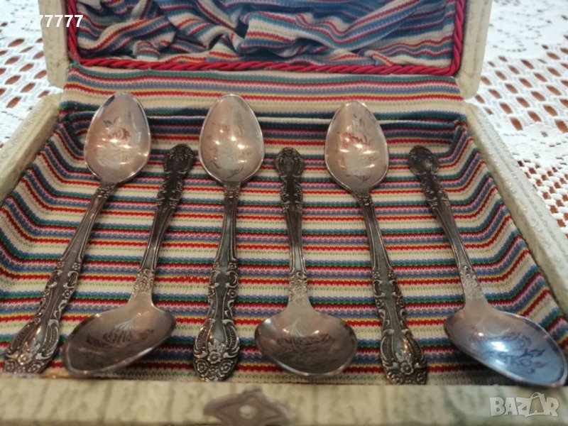 Антикварни руски лъжички, снимка 1