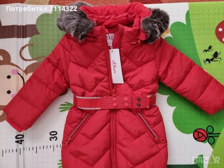 Зимно яке 92 см S'Oliver, снимка 1