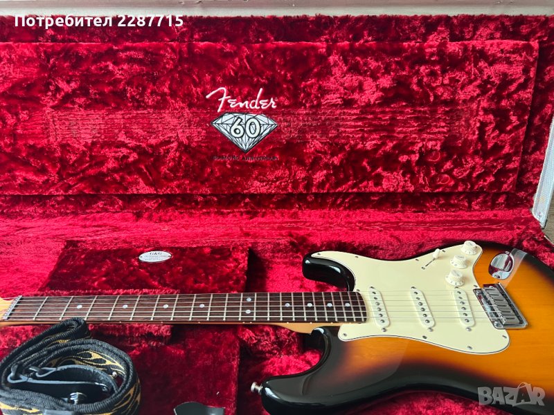 fender 60th anniversary stratocaster diamond series, снимка 1