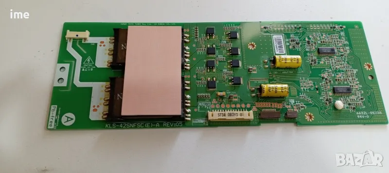 Inverter KLS-42SNFSC(E)-A REV:05 / 6632L-0573A 94V-0 за LC420WUD-SBM4., снимка 1