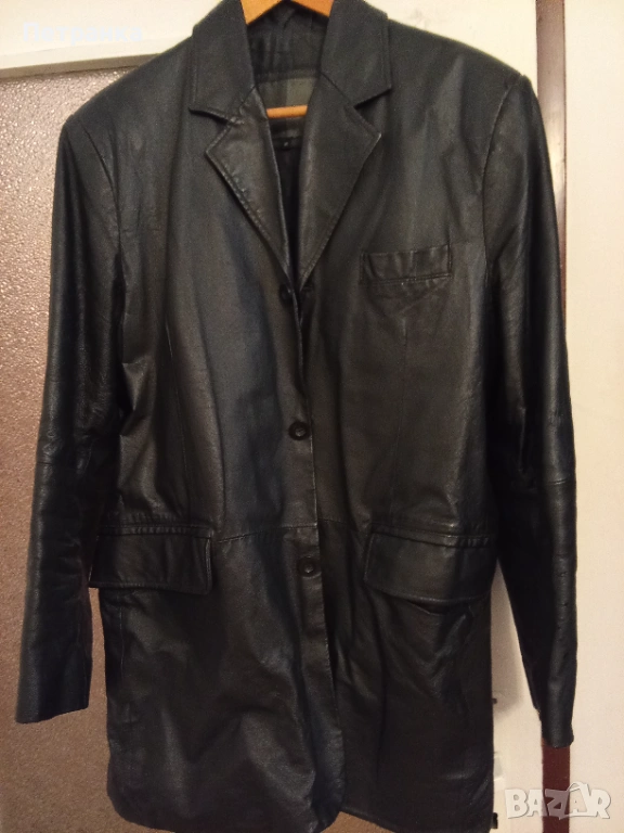 На вашето внимание - ново кожено ИТАЛИАНСКО сако, снимка 1