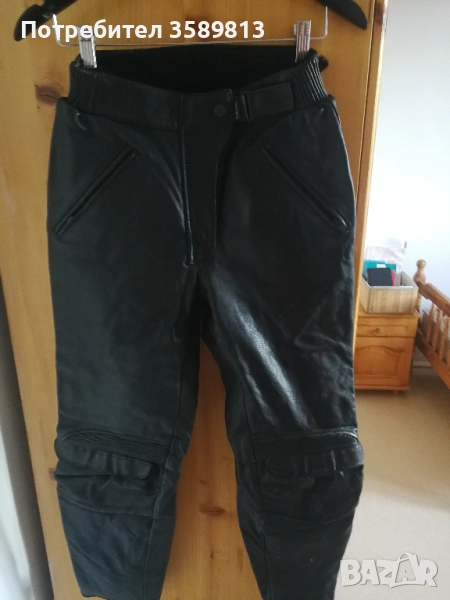 Мотористки панталони - кожа, снимка 1