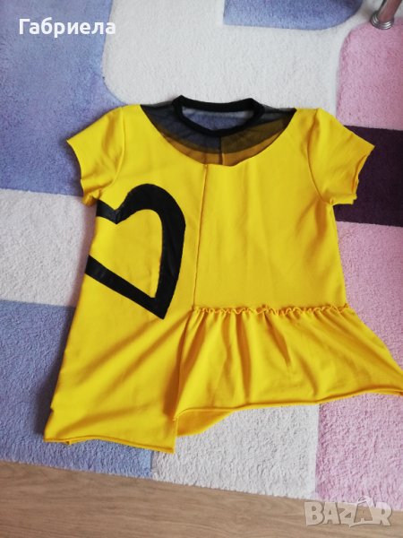 Дамска блуза с къс ръкав , снимка 1