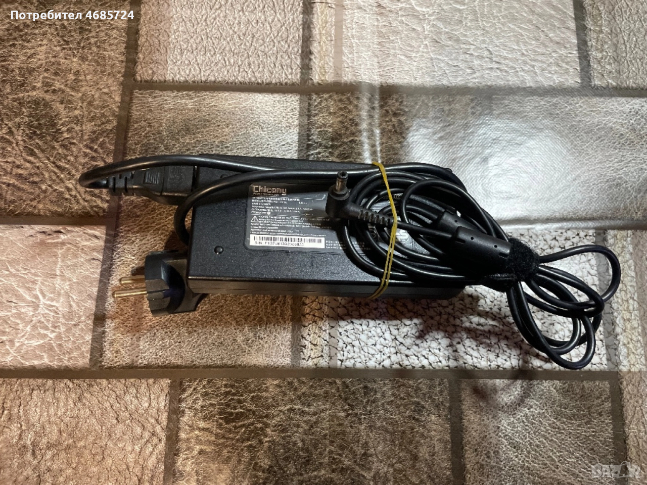 Chicony 19.5v 6.15a 120w, снимка 1