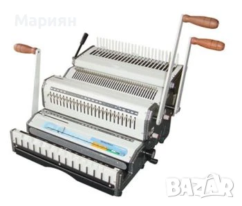 Професионална Подвързваща машина Sonto CW2500 - за пластм. спирала и метална спирала стъпка 3:1, снимка 1