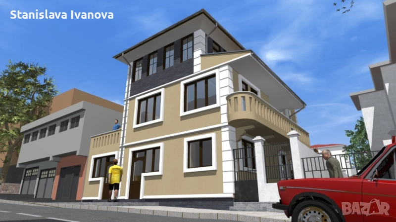 ПРОДАВАМ ДВУЕТАЖНА КЪЩА, снимка 1