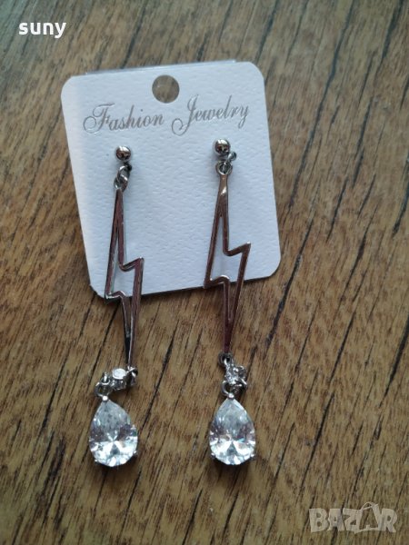 Нови обеци 2 висящи, снимка 1