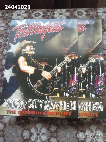 Ted Nugent – Motor City Mayhem DVD оригинал, снимка 1