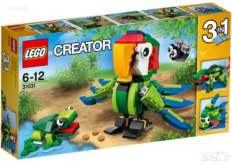 LEGO Creator 31031  Животни от тропическата гора, 30лв, снимка 1