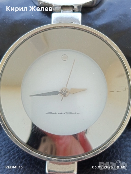 Елегантен дизайн дамски часовник Charles Delon кварц 26252, снимка 1
