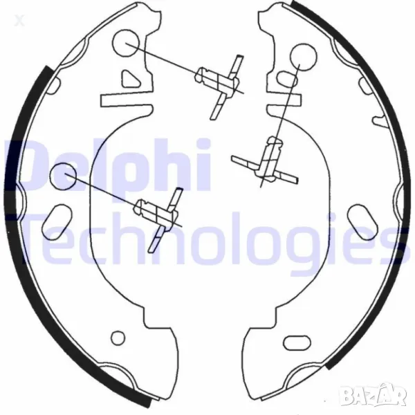 430501 WOKING ЗАДНИ ЧЕЛЮСТИ FORD Transit Mk3 Mk4 / 1985-2000 / OE 1570220 OE 1014316 OE 6579150     , снимка 1