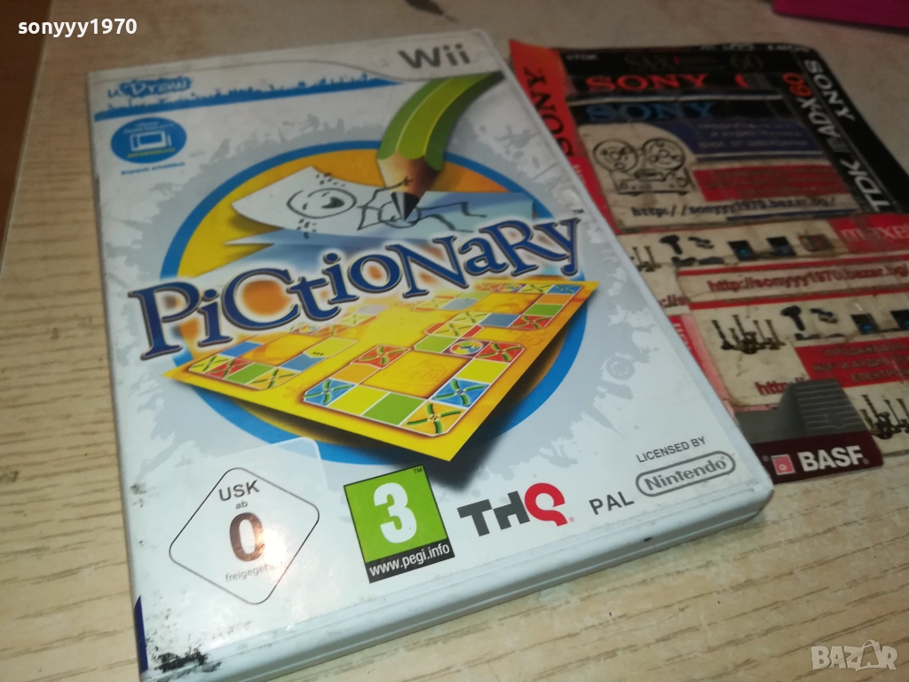 NINTENDO WII-PICTIONARY 2711251750, снимка 1