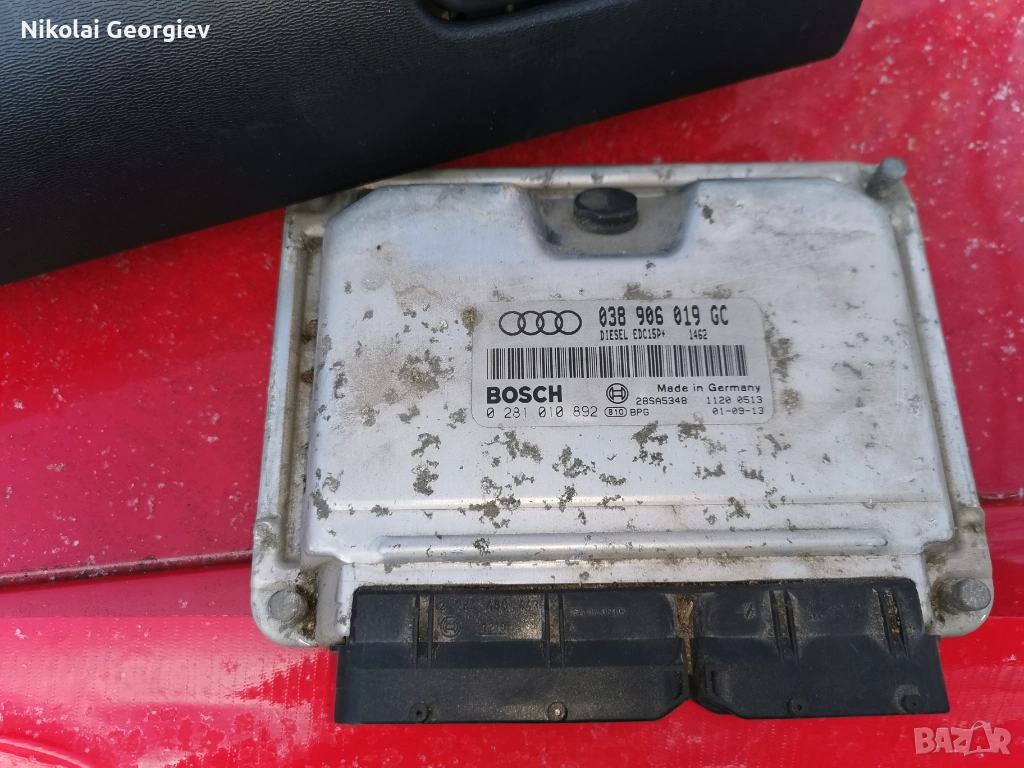 Компютър за двигател ауди а3 1.9 тди 101 коня 038 906 019 GC/0 281 010 892, снимка 1